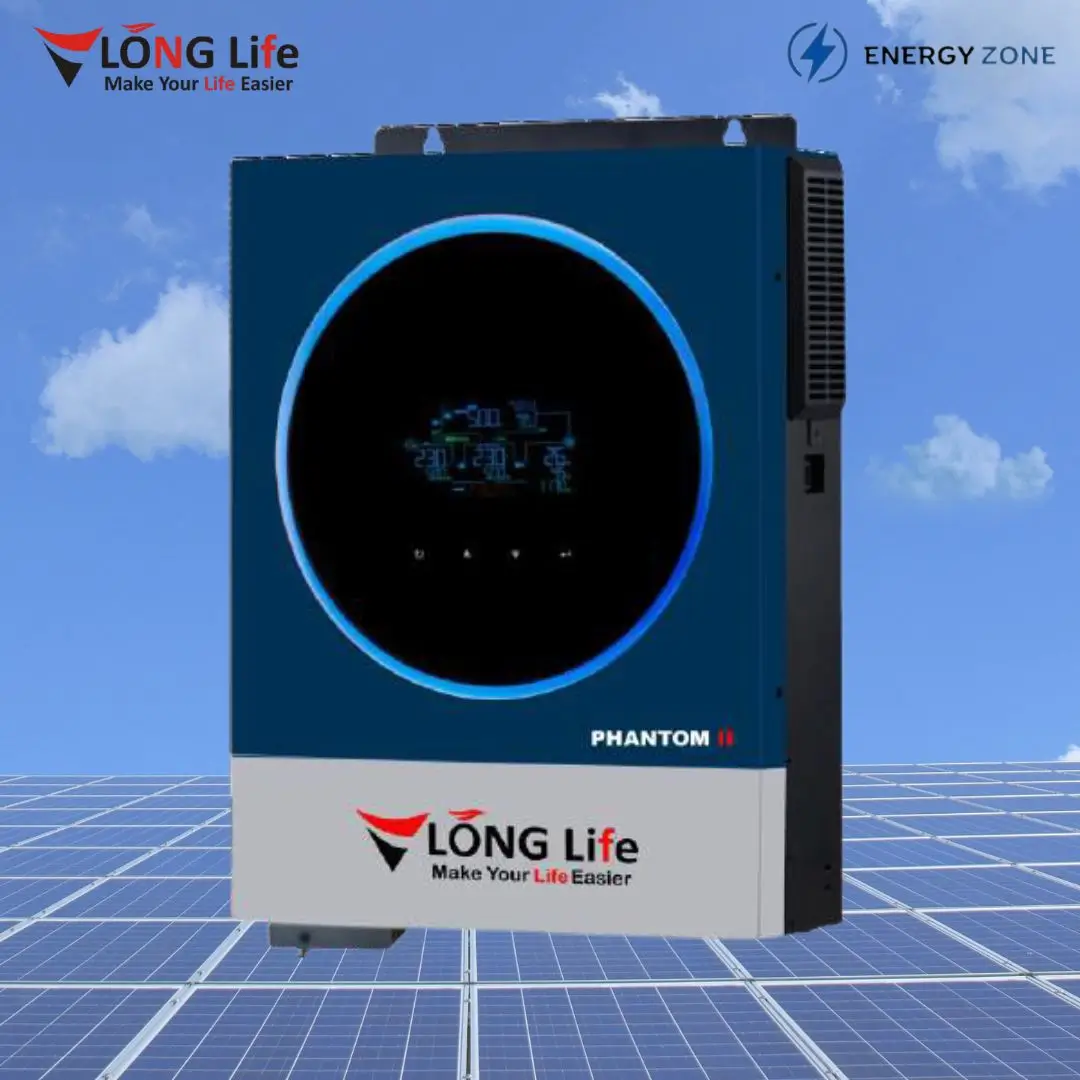 Long Life Phantom II 6KW Hybrid Solar Inverter