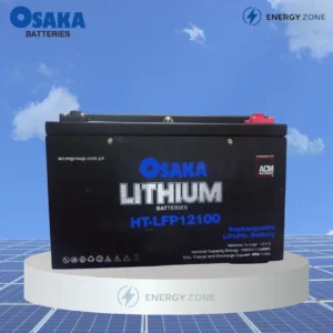 Osaka Lithium Battery 12V 100Ah Metal Body
